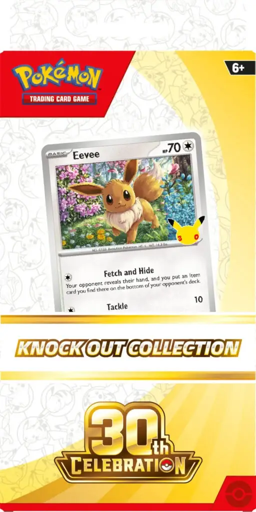 Pokemon 30th Celebration Knock Out Collection