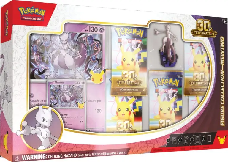 Pokemon 30th Celebration Mewtwo Figure Collection Box