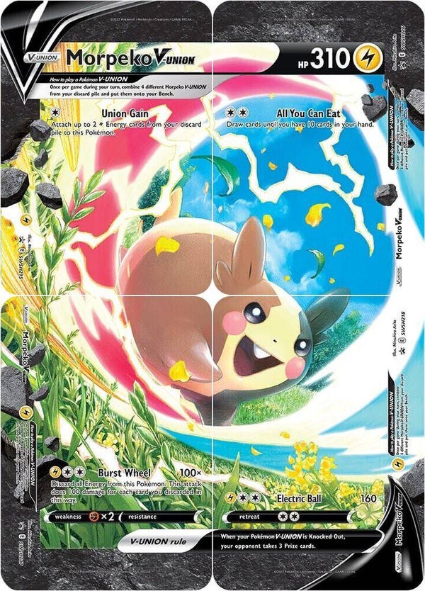 Pokemon Morpeko V-Union Promo (Set van 4)