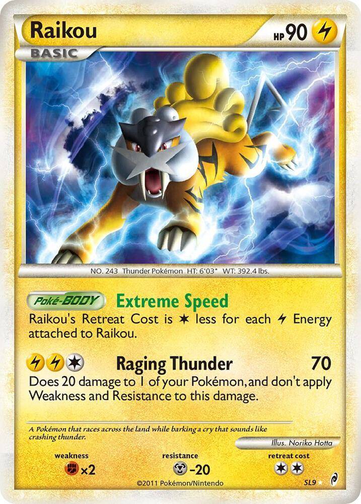 Raikou SL09 (Shiny) Call Of Legends