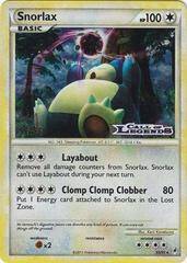 Snorlax 33/95 Staff Call Of Legends Promo
