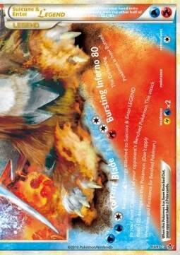 Suicune & Entei Legend 95/95 (Bottom) Unleashed
