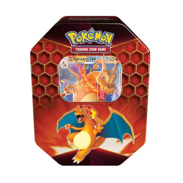 Sun & Moon Hidden Fates Charizard Tin