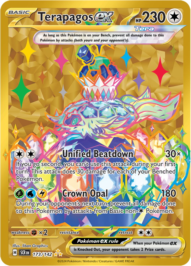 GOLD Terapagos ex 173/142