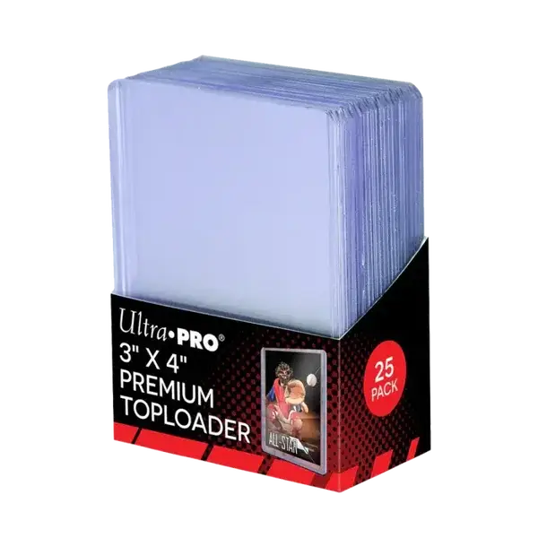 Ultra Pro Premium Toploaders Ultra Clear (25 stuks)