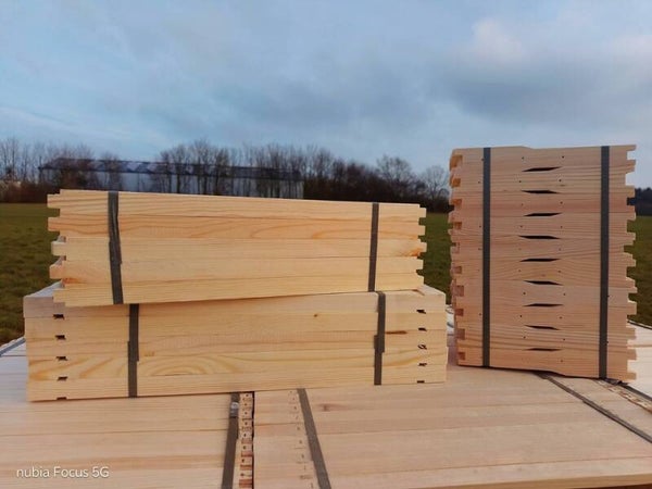 BeeHei Zander Hoffmann Rähmchen in Teilen 100 Stück