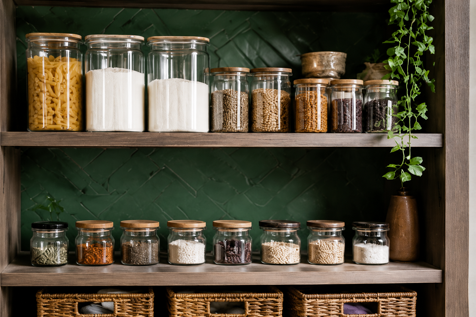 Intérieur organisé et apaisant après désencombrement. Home orrganising pour les particuliers