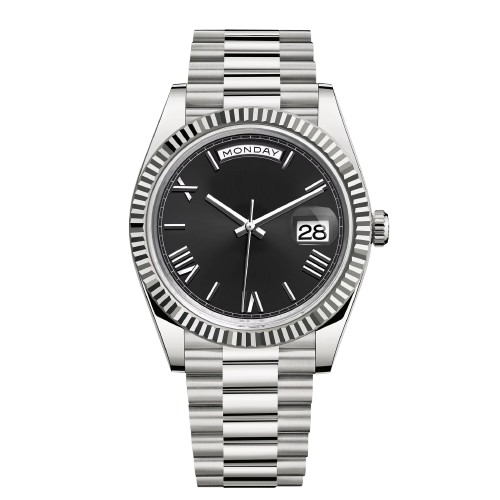 Elioro Silver Black Dial