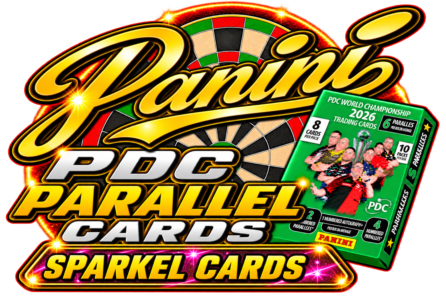 PDC World Championship 2026 Parallel Cards | Sparkel Cards