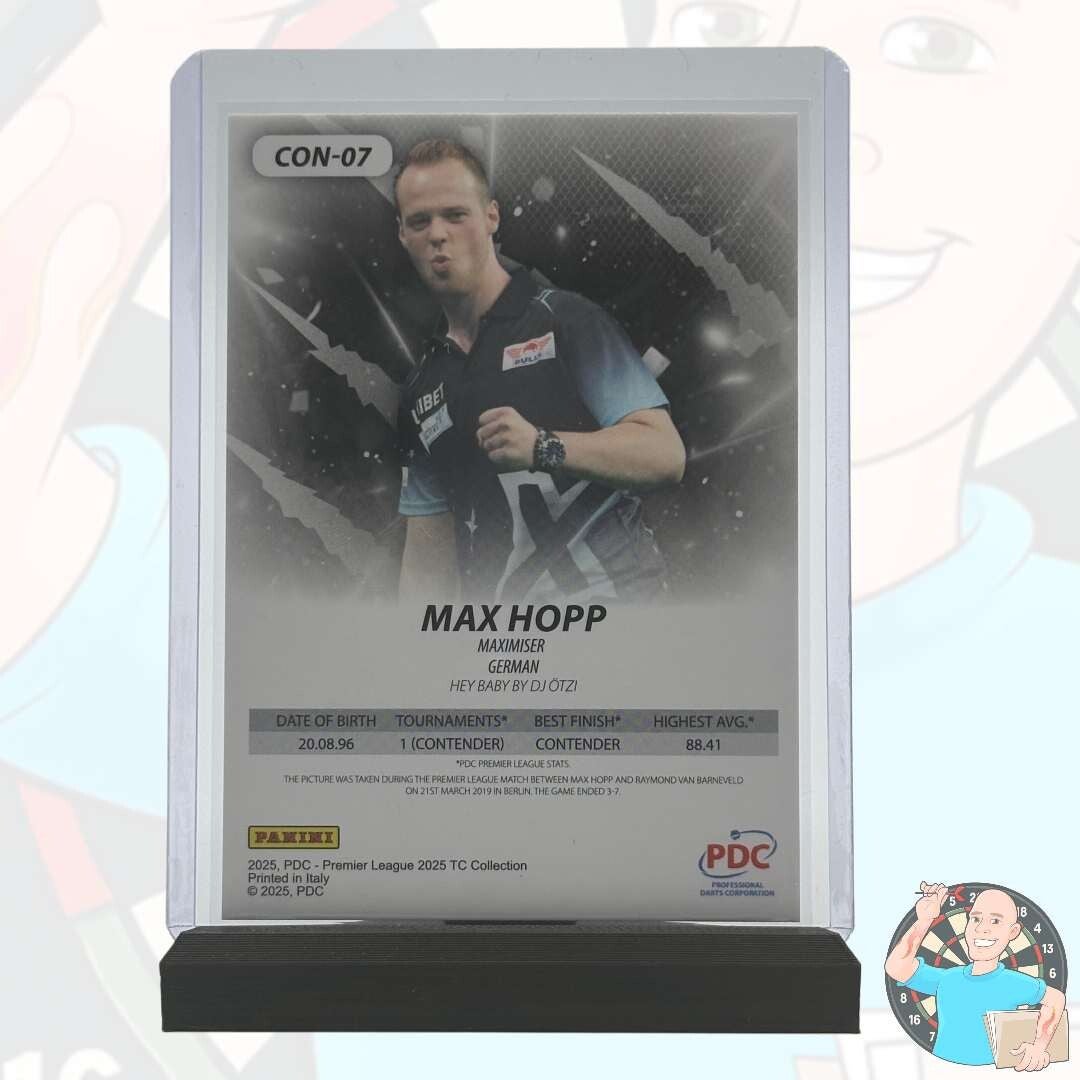 Max Hopp Base Contenders card CON-07