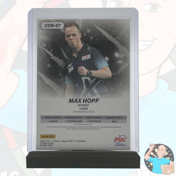Max Hopp Base Contenders card CON-07