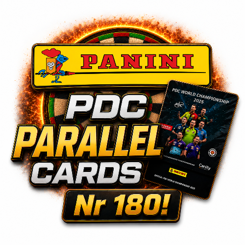 Panini Pdc Darts Parallel cards 180 first edition