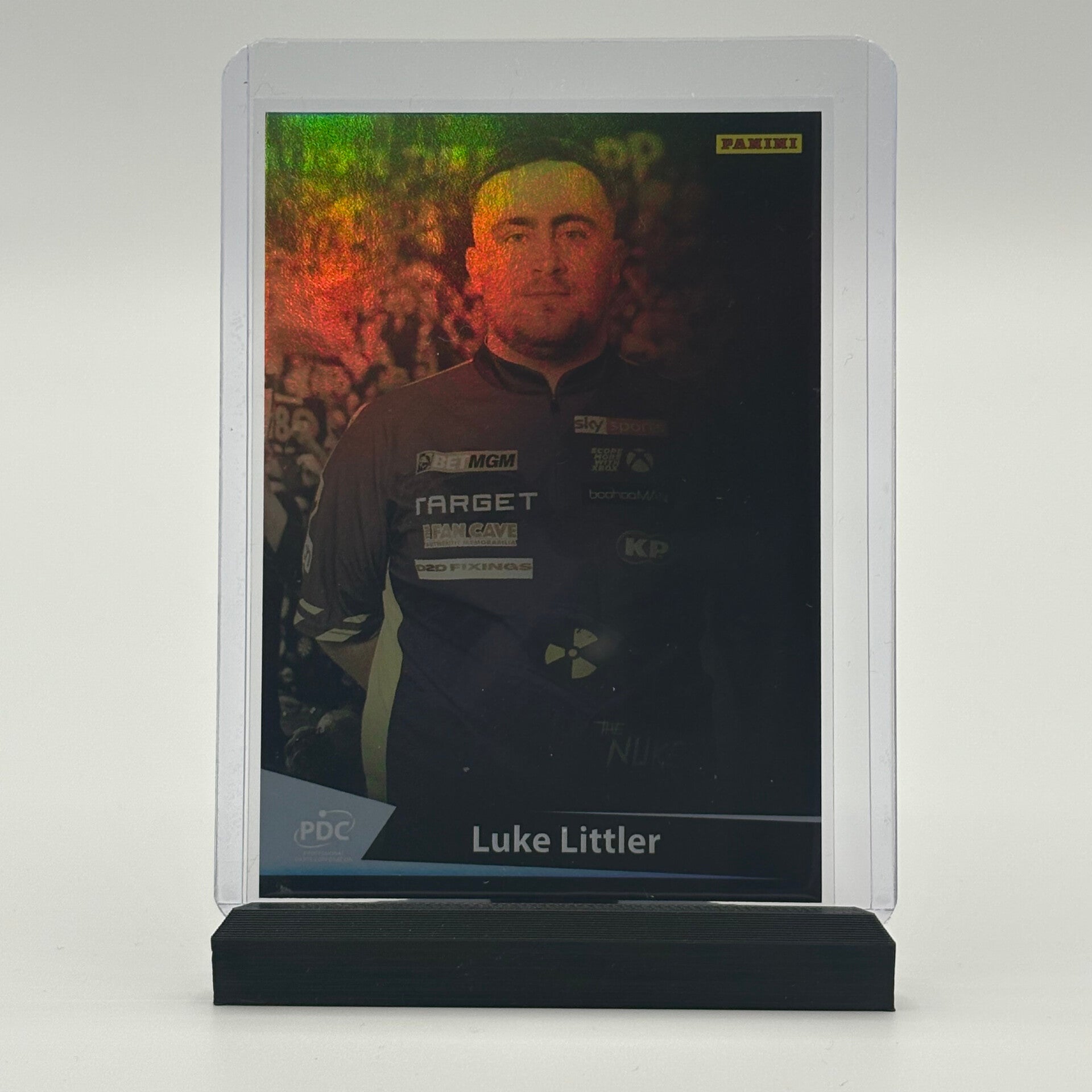 Luke Littler Portrait Lightning Base Card LIGHT-06