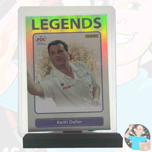 Keith Deller Purple Parallel 062/180 – Panini PDC World Championship 2025 Legends