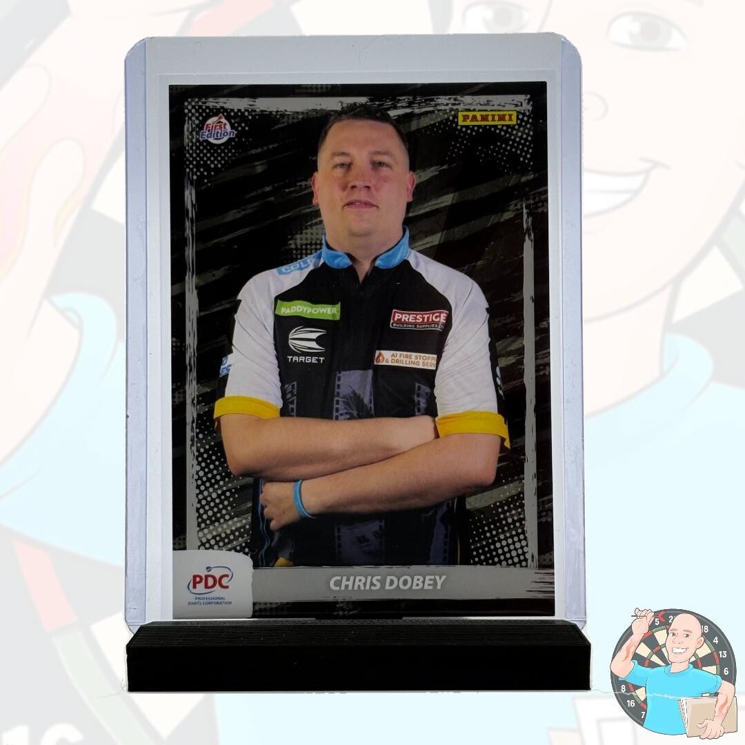 Chris Dobey Player Base card PDC-14