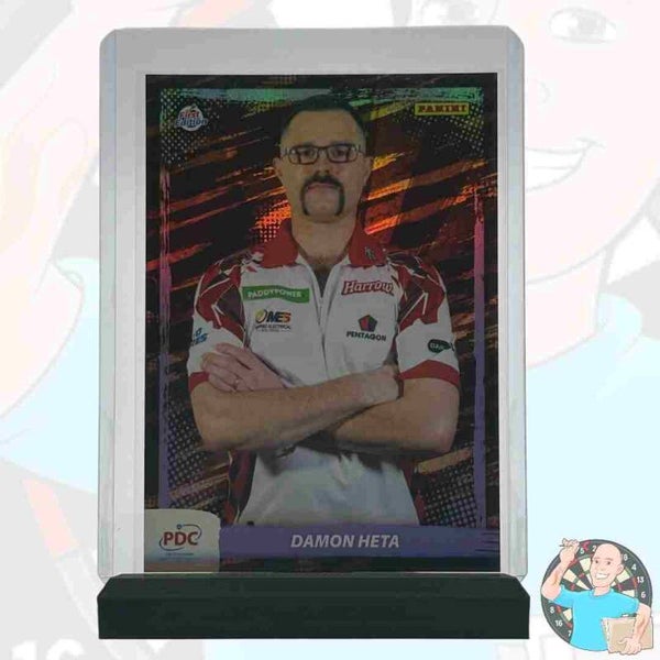 Damon Heta Purple Parallel 022/180 – Panini PDC World Championship 2025