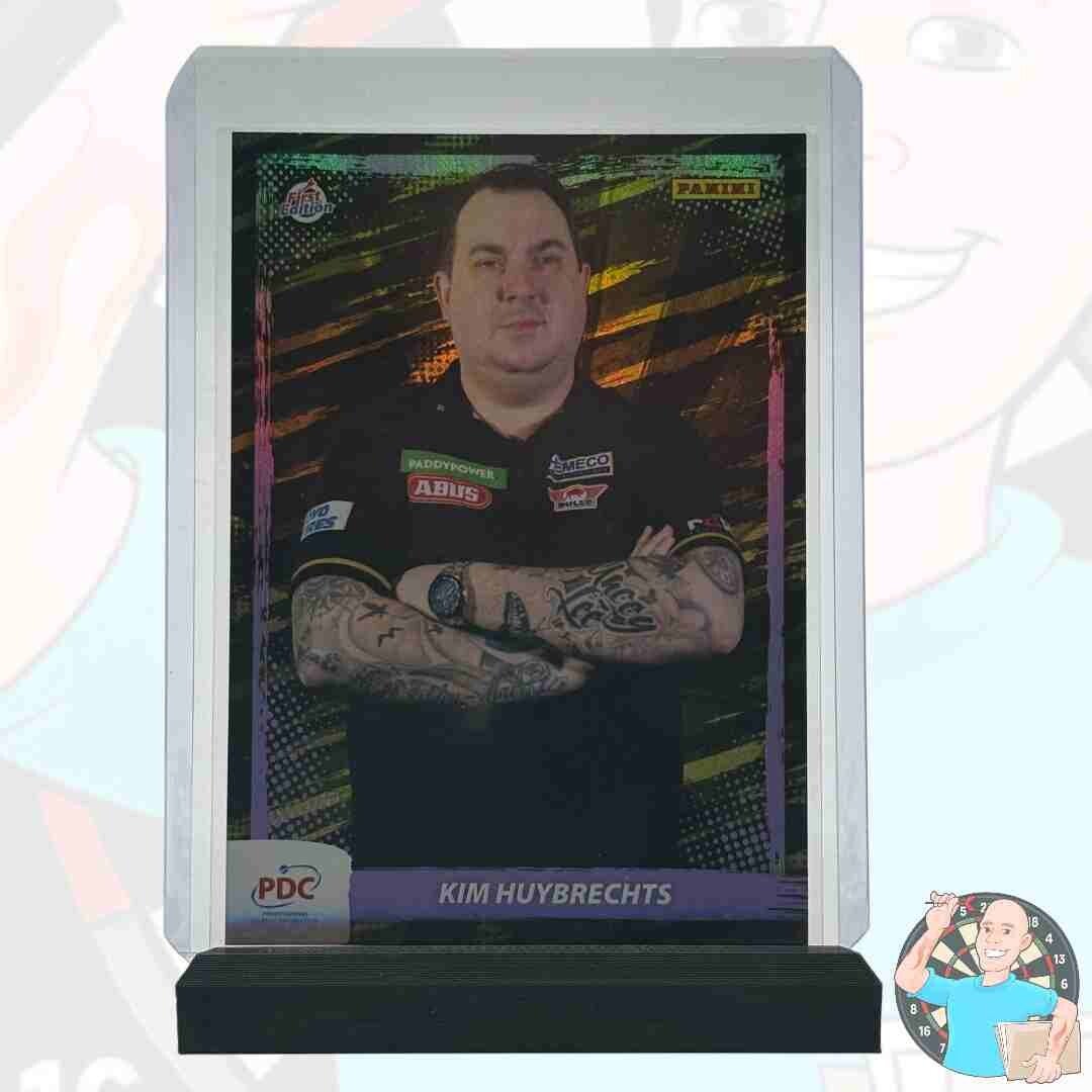 Kim Huybrechts Purple Parallel 096/180 – Panini PDC World Championship 2025