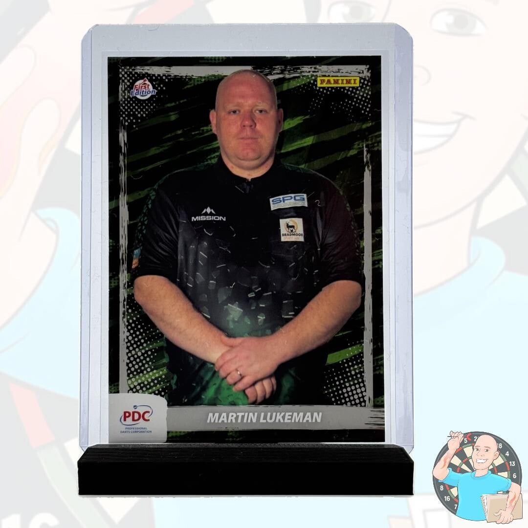 Martin Lukeman Player Base card PDC-28