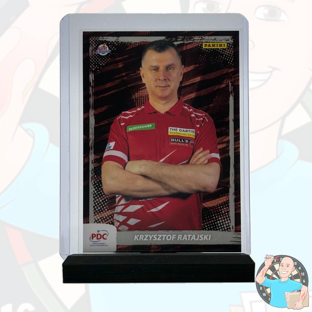 Krzysztof Ratajski Player Base card PDC-34