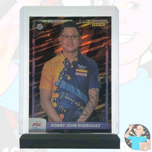 Rowby-John Rodriguez Purple Parallel 015/180 – Panini PDC World Championship 2025