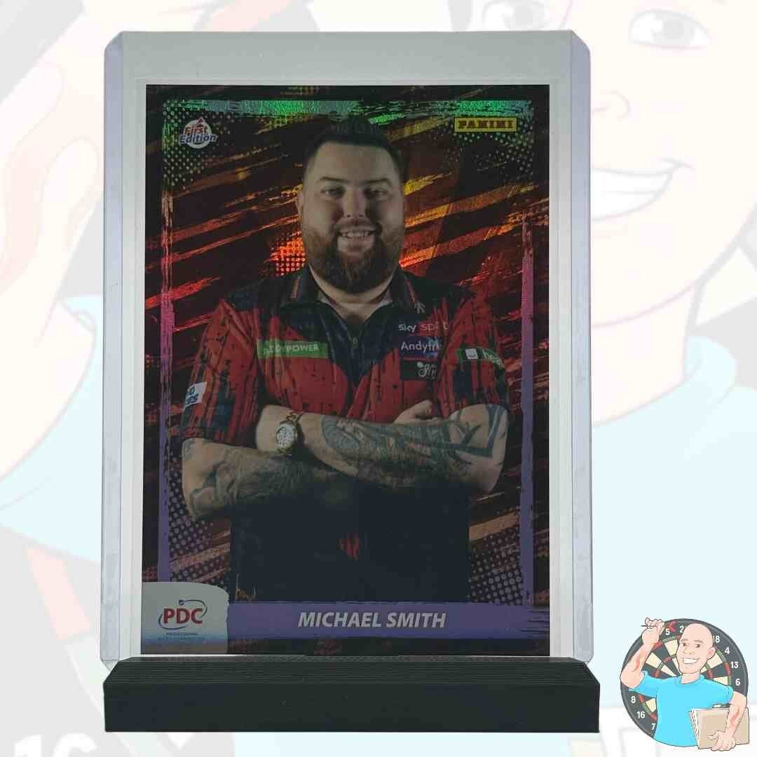 Michael Smith Purple Parallel 176/180 – Panini PDC World Championship 2025