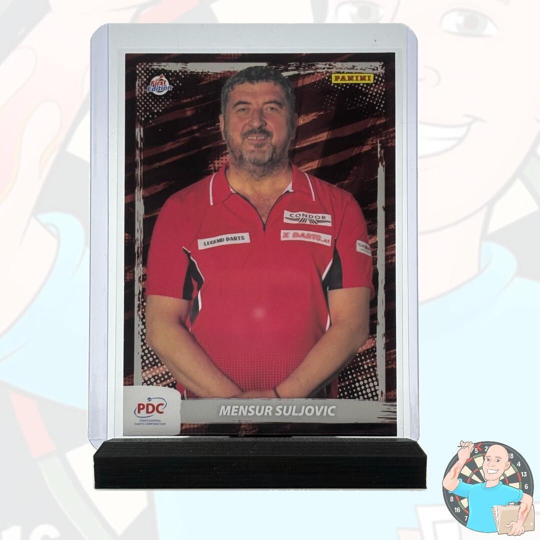 Mensur Suljovic Player Base card PDC-45