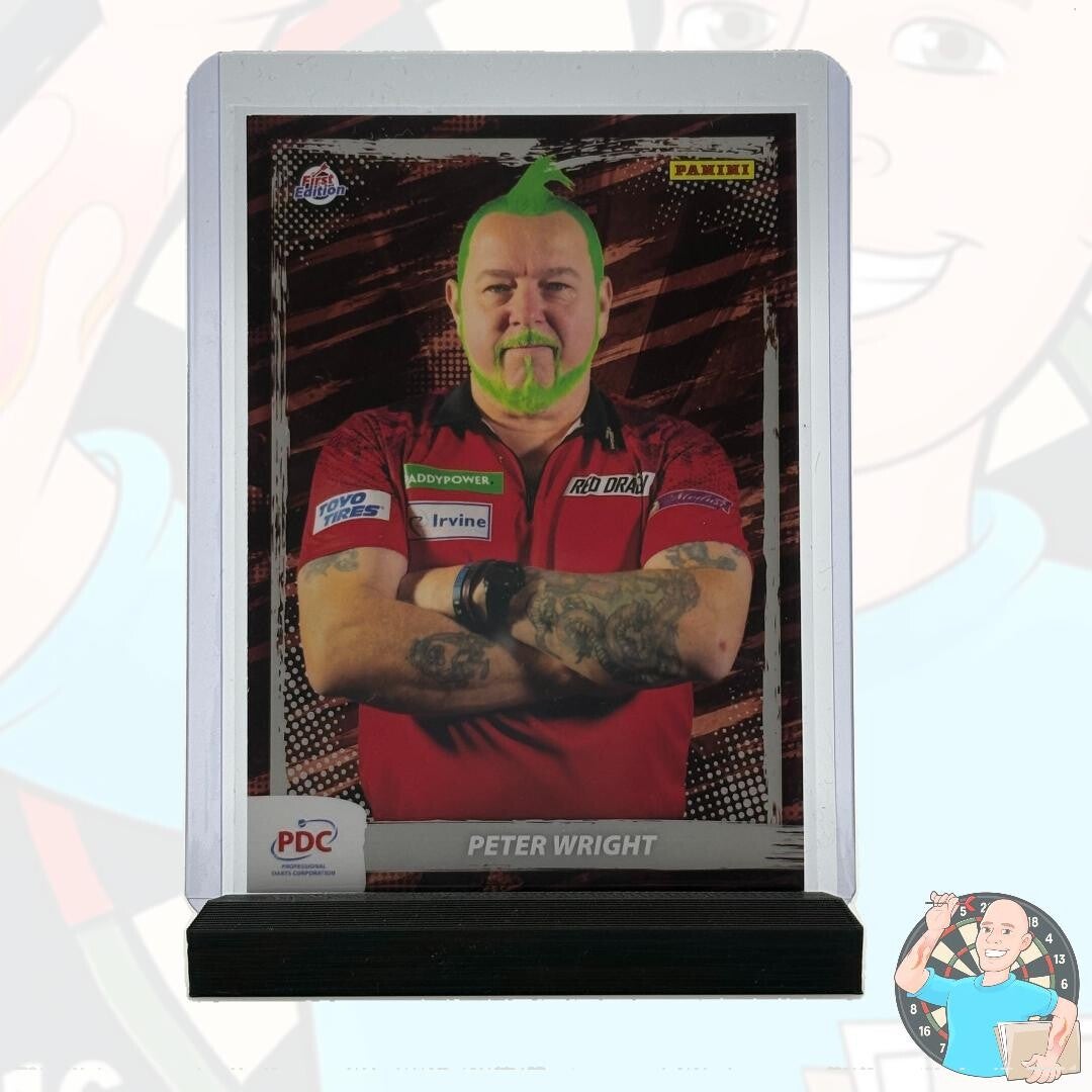 Peter Wright Player Base card PDC-60
