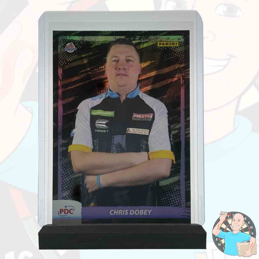 Chris Dobey Purple Parallel 154/180 – Panini PDC World Championship 2025