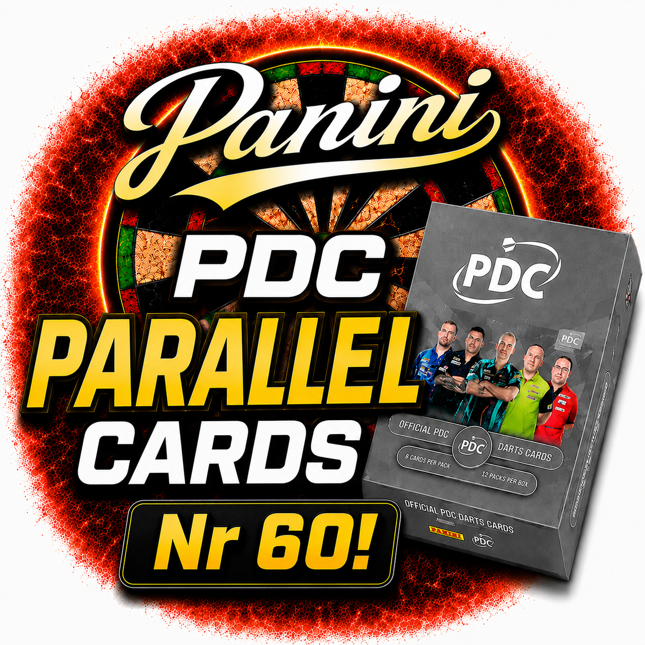 Parallel cards 60 Premier League darts