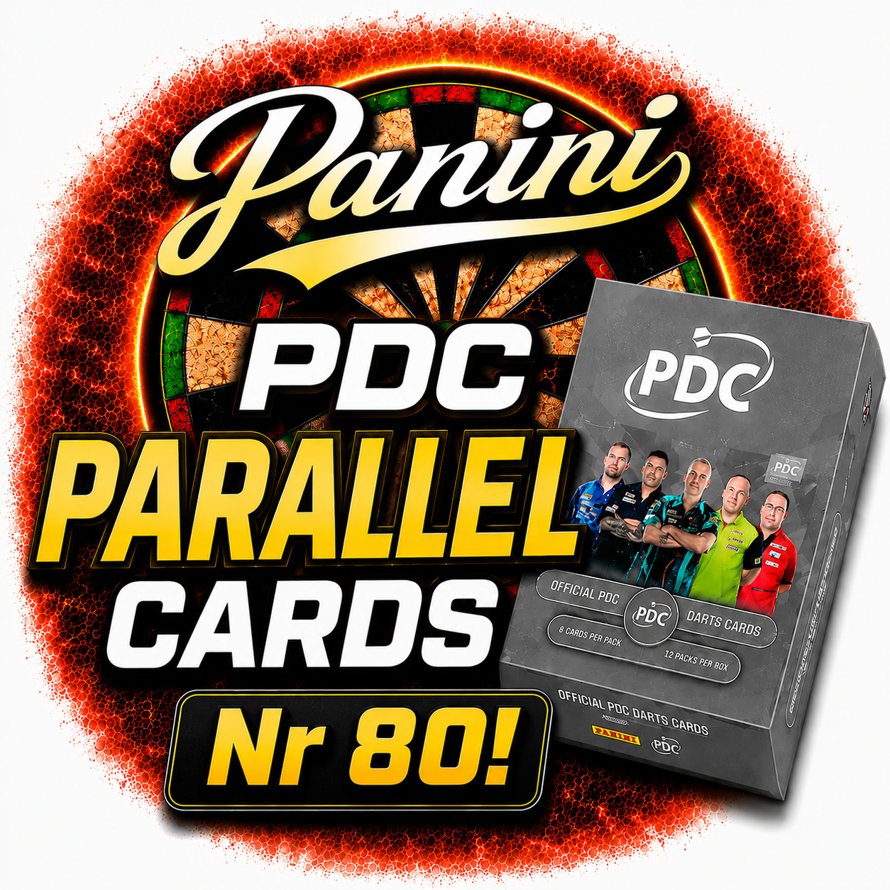 Parallel cards 80 Premier League darts
