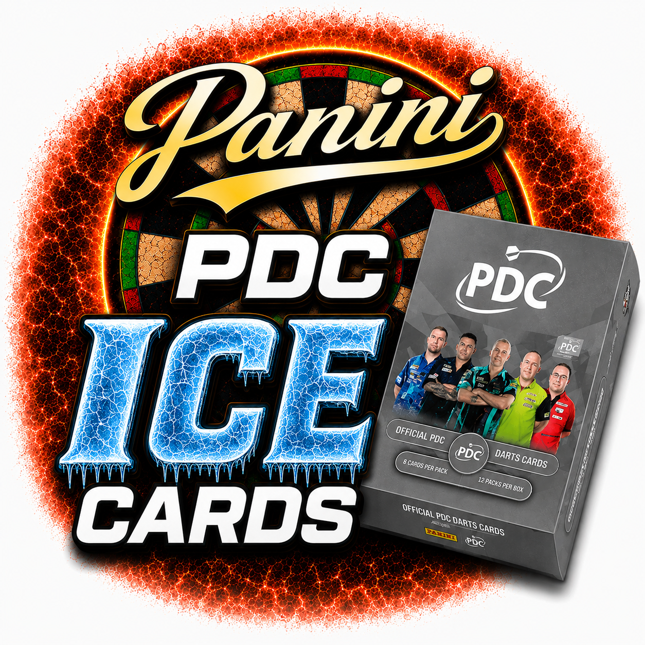 Ice Parallel cards Premier League darts
