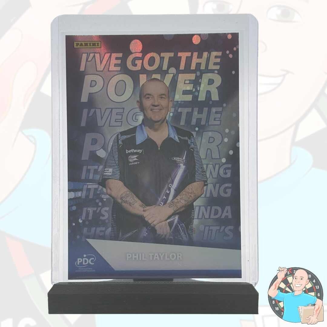 Phil Taylor Walk On Walk Base Card WALK-01