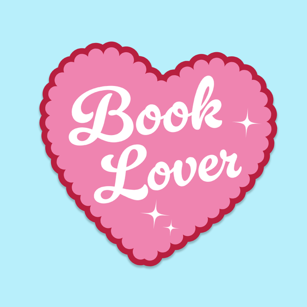 Vinyl Sticker: Book Lover