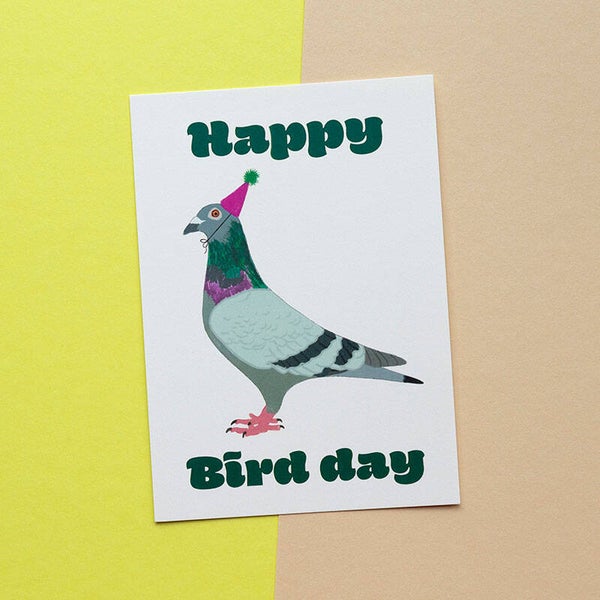 Kaart: Happy Bird day