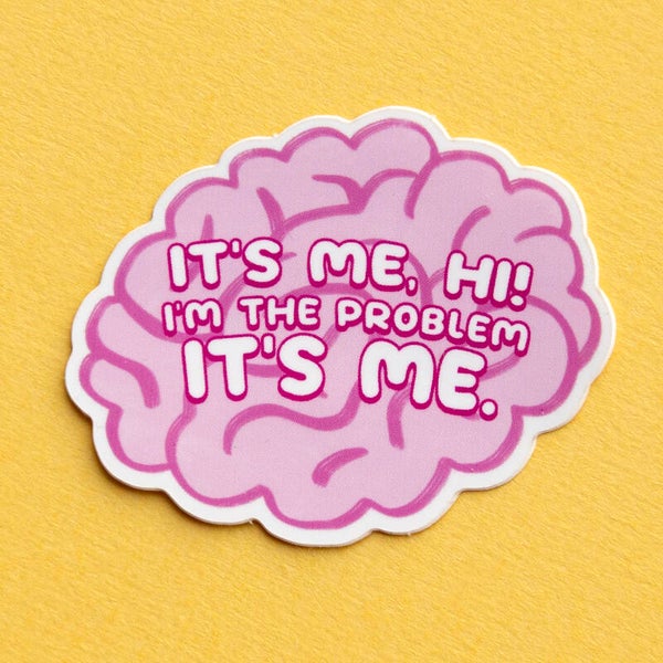 Vinyl Sticker: It's me Hi!