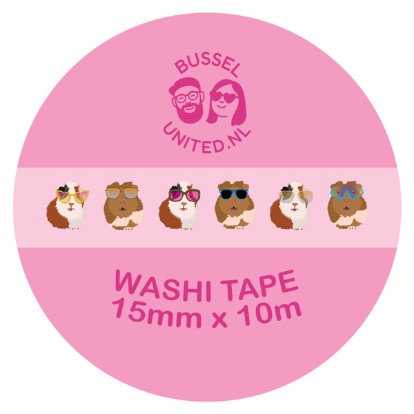 Washi tape: Carry & Barry de cavia