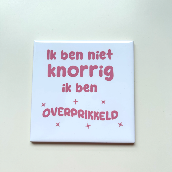 Kneusje: Tegel - Ik ben niet knorrig, ik ben overprikkeld (3)