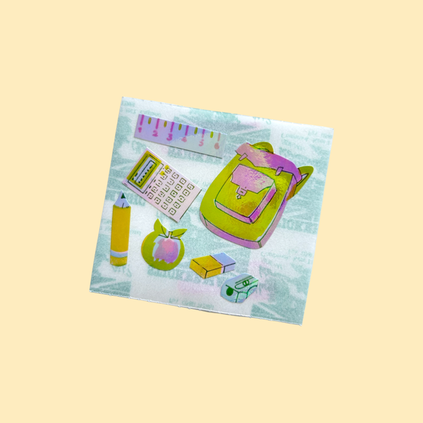 Stickermagic: School bags