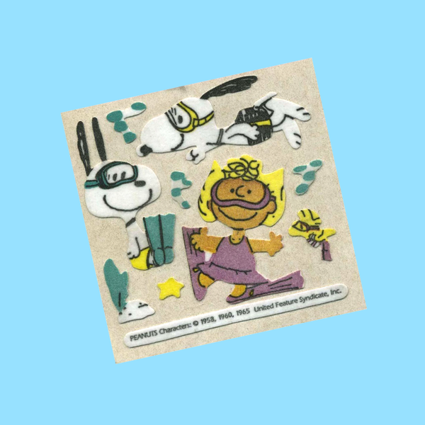 Stickermagic - Furrie Snoopy & Sally Diving