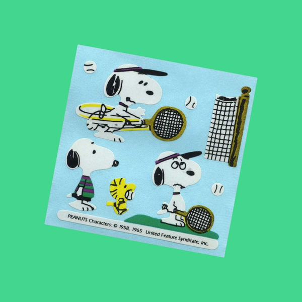 Stickermagic - Snoopy Tennis