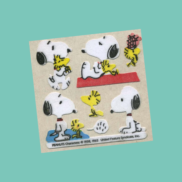 Stickermagic - Furrie Snoopy & Woodstock
