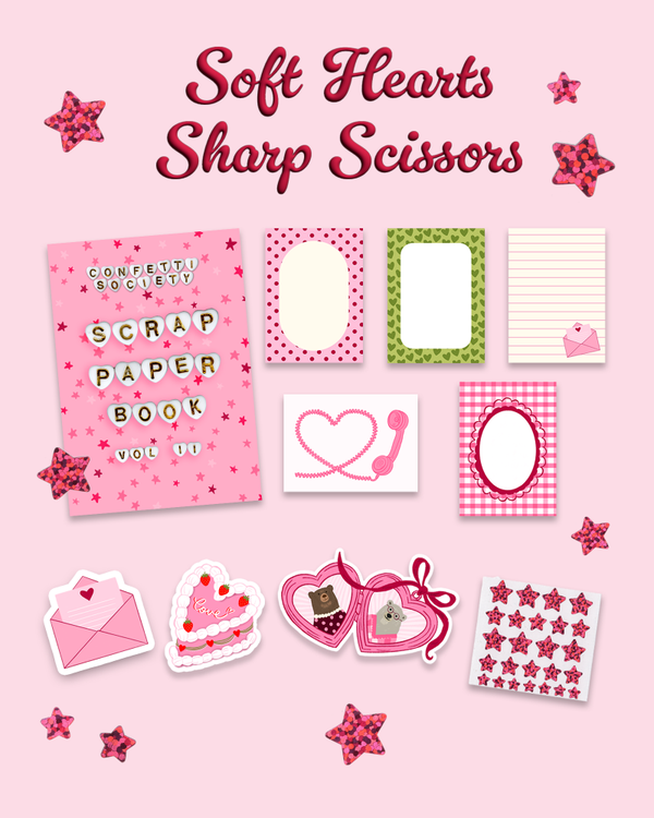 Soft Hearts, Sharp Scissors Journal Kit