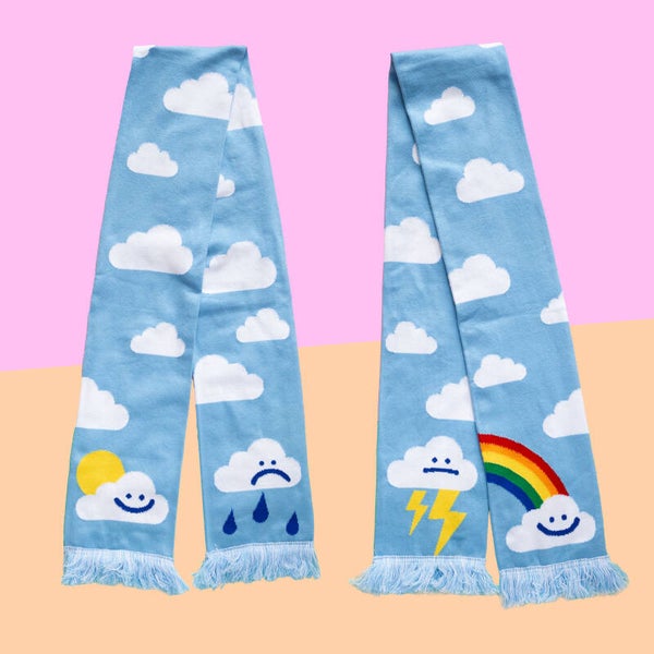 Sjaal: Cloudy Moods