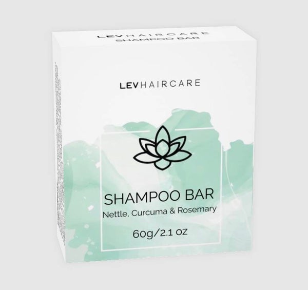 Shampoo Bar Nettle, Curcuma & Rosemary 60gr. B2B