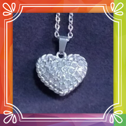 Austrian Crystal Heart Necklace