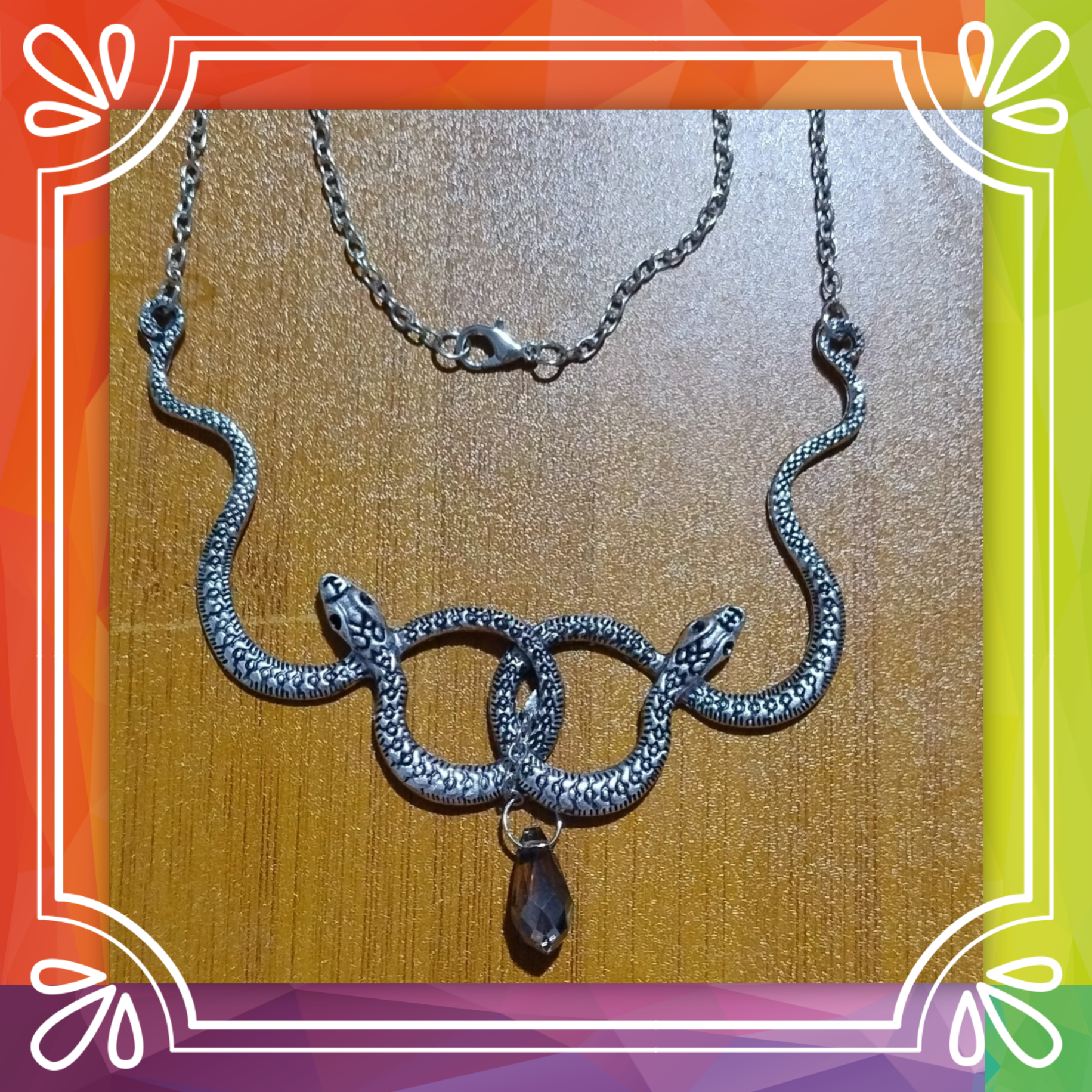 Entwined Snake Necklace