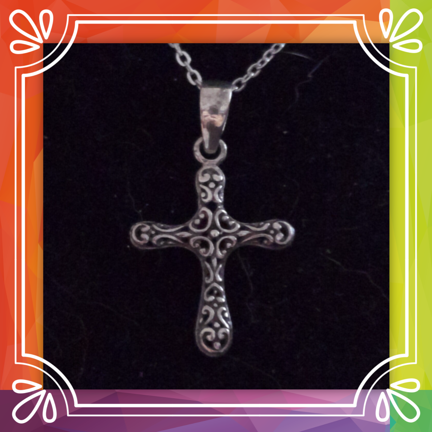 Solid Celtic Cross Necklace