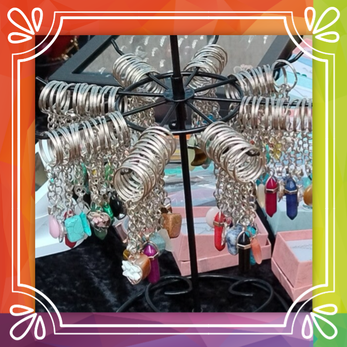 Crystal Keyring