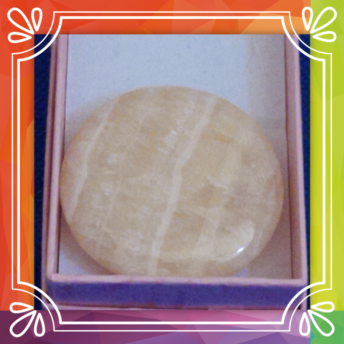 Honey Calcite Pebble