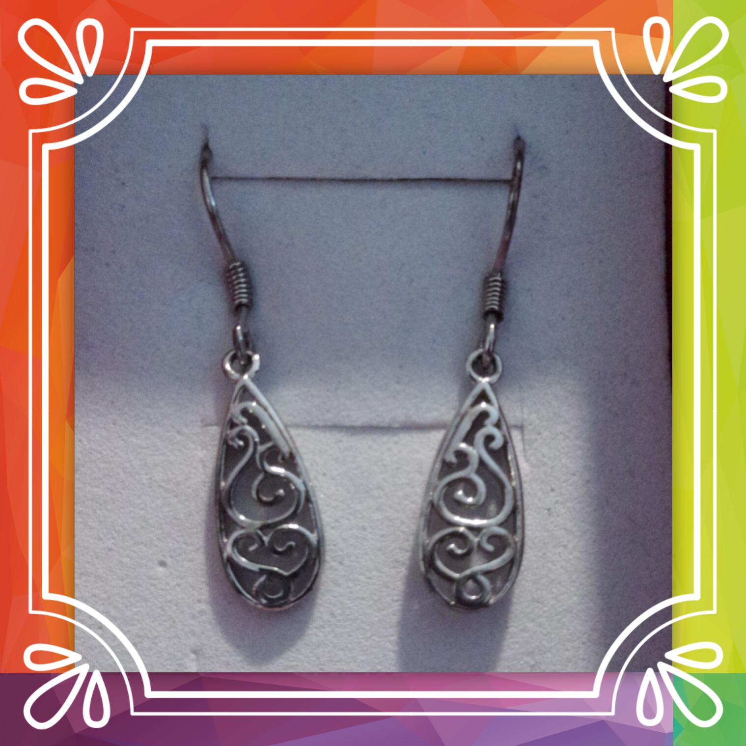 Celtic Raindrop Earrings